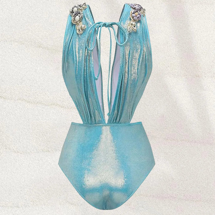 Toriella V-Neck One-Piece & Skirted Swim Set - Hot fashionista