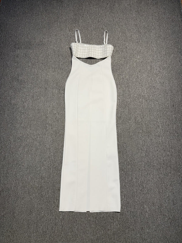 Vienna Swan Embellished Dress - Hot fashionista