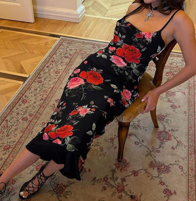 Amanda floral maxi dress - Hot fashionista