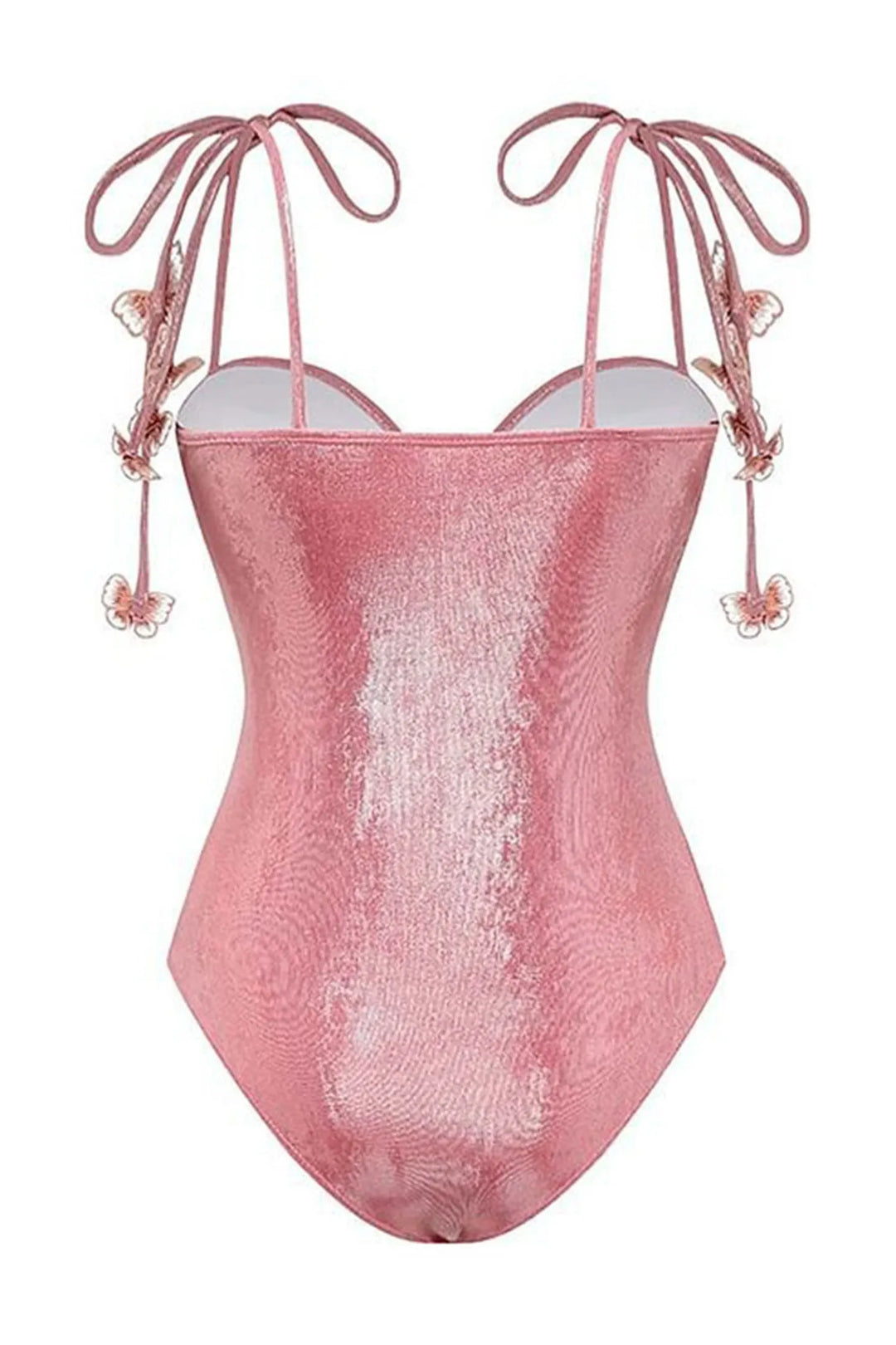 Zaniyah Butterfly Applique One-Piece and Maxi Skirt Swim Set - Hot fashionista