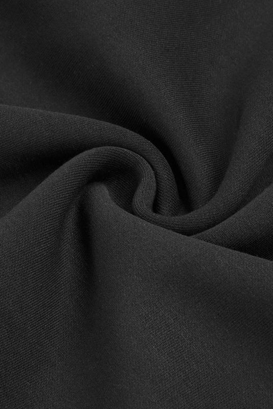 Riley Black Pearl Chain A-Line Midi Dress - Hot fashionista