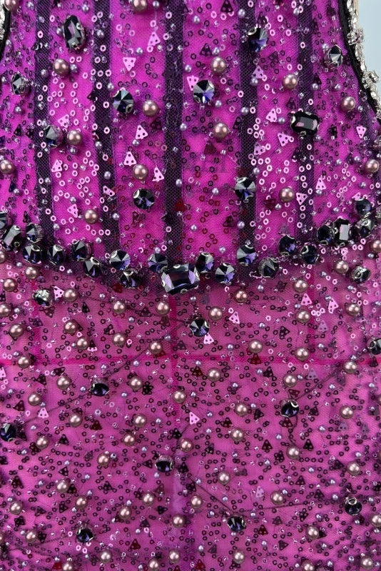 Olive Embellished Corset Dress