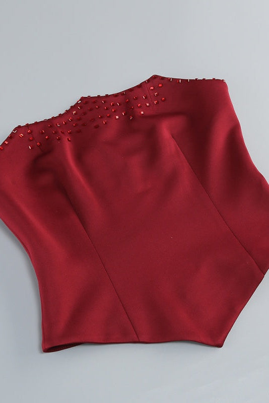 Danielle Embellished Corset Sequin Maxi Dress