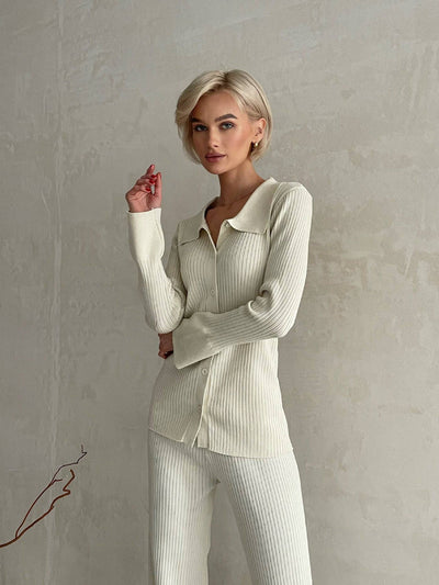 Casual knitted set - Hot fashionista