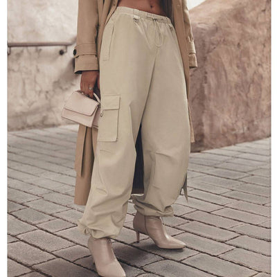 Straight Trousers Female Loose All-Match Streetwear Pant - Hot fashionista