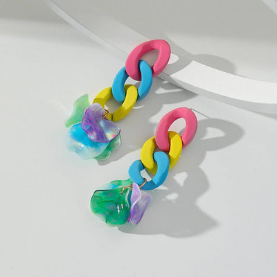 Colorful Handmade Long Earrings Summer Beach Style Earrings - Hot fashionista