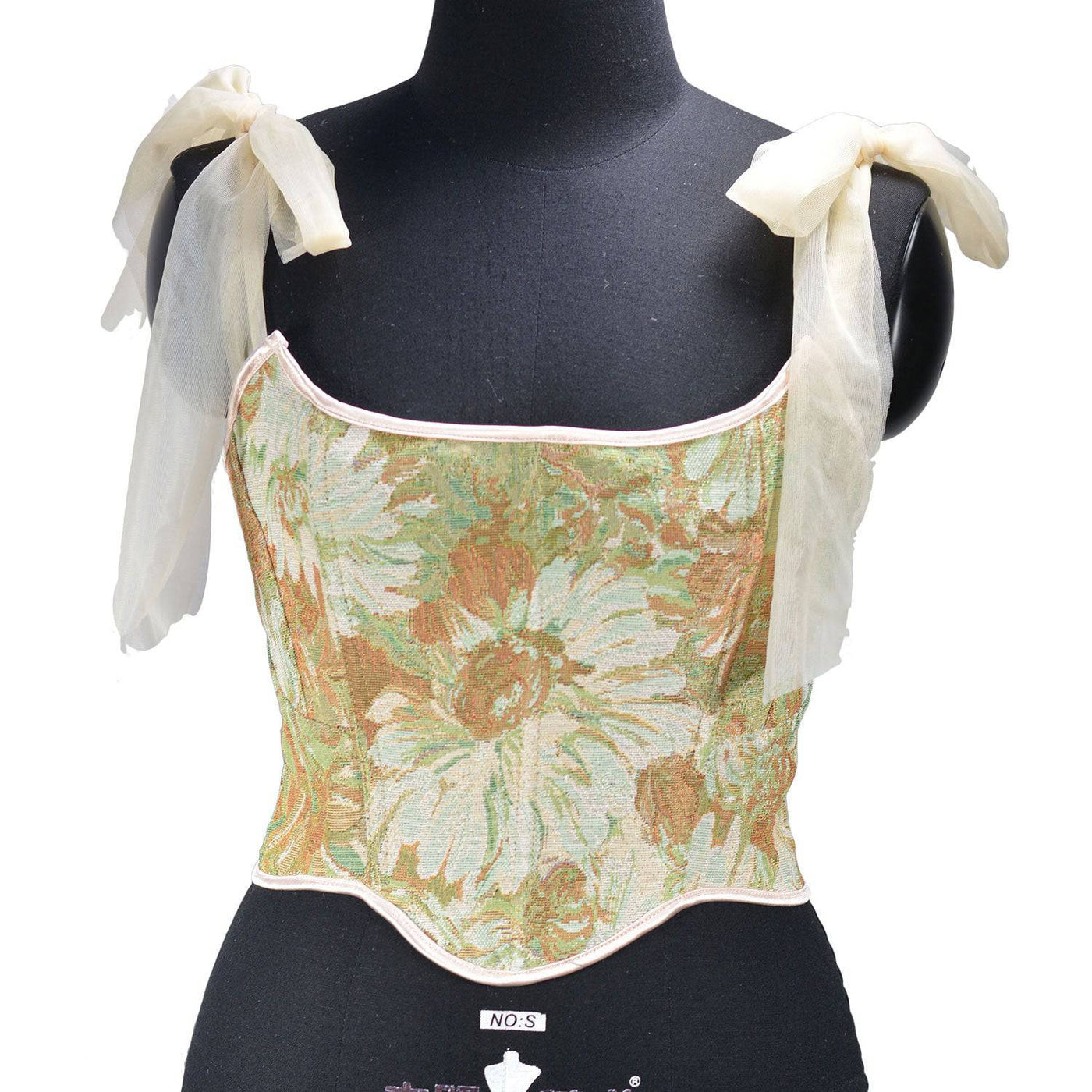 Cady Sleeveless Strappy Corset Floral Top - Hot fashionista