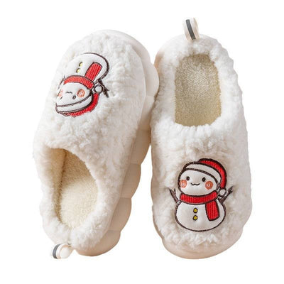 Cute Snowman Slippers Thick-Soled Anti-slip - Hot fashionista