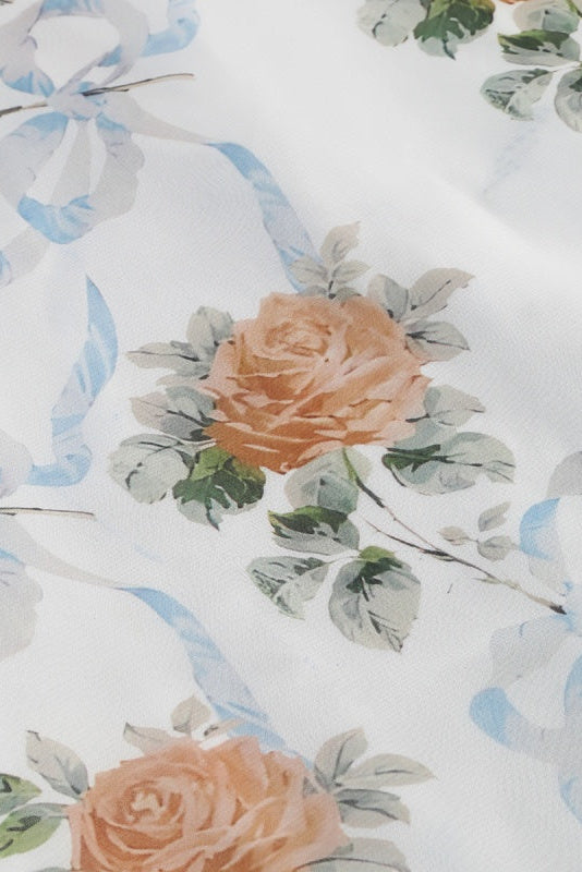 Juliet Vintage Print Corset Skirt Set - Hot fashionista