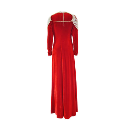 Madeleine Pearl Side Slit Maxi Dress - Hot fashionista