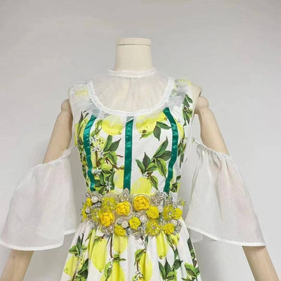 Skylar Colorblock Floral Spliced Mesh Maxi Dress - Hot fashionista