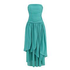 Susie Strapless Pleated Open Back Maxi Dress - Hot fashionista