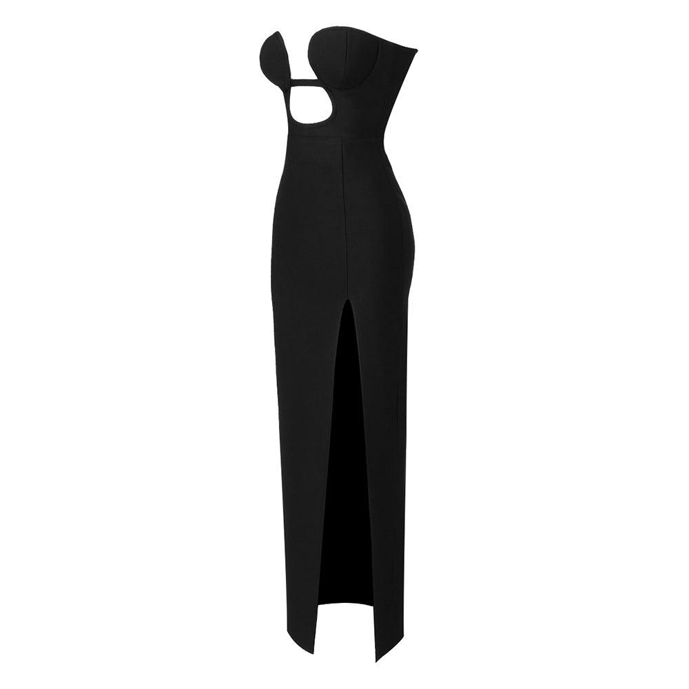 Thalia Strapless Cutout Maxi Dress - Hot fashionista