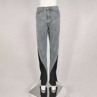 Lainey High Waist Pencil Jeans - Hot fashionista