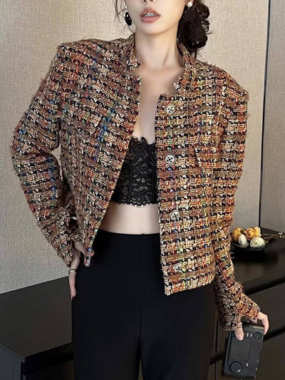 Annalise Tweed Flecked Blazer - Hot fashionista