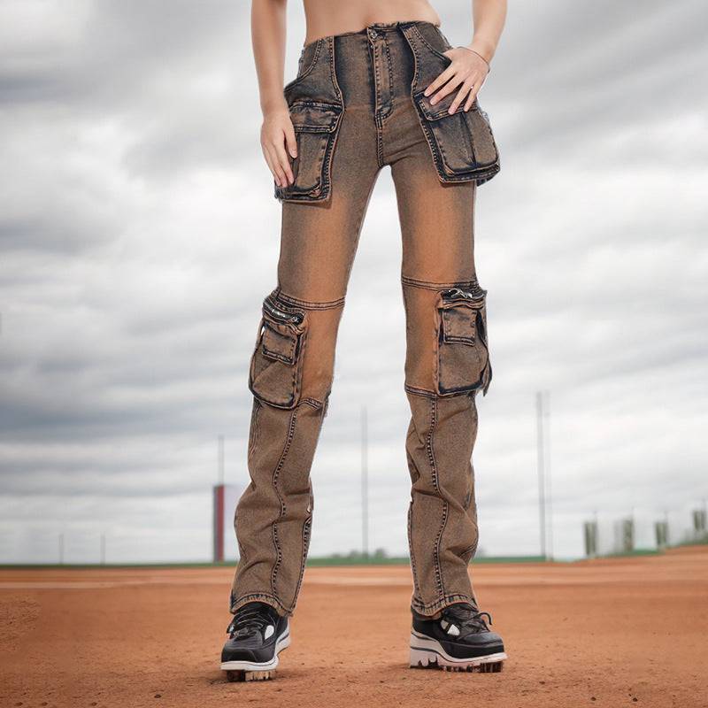 Maye Earthy Tinted Cargo Pants - Hot fashionista