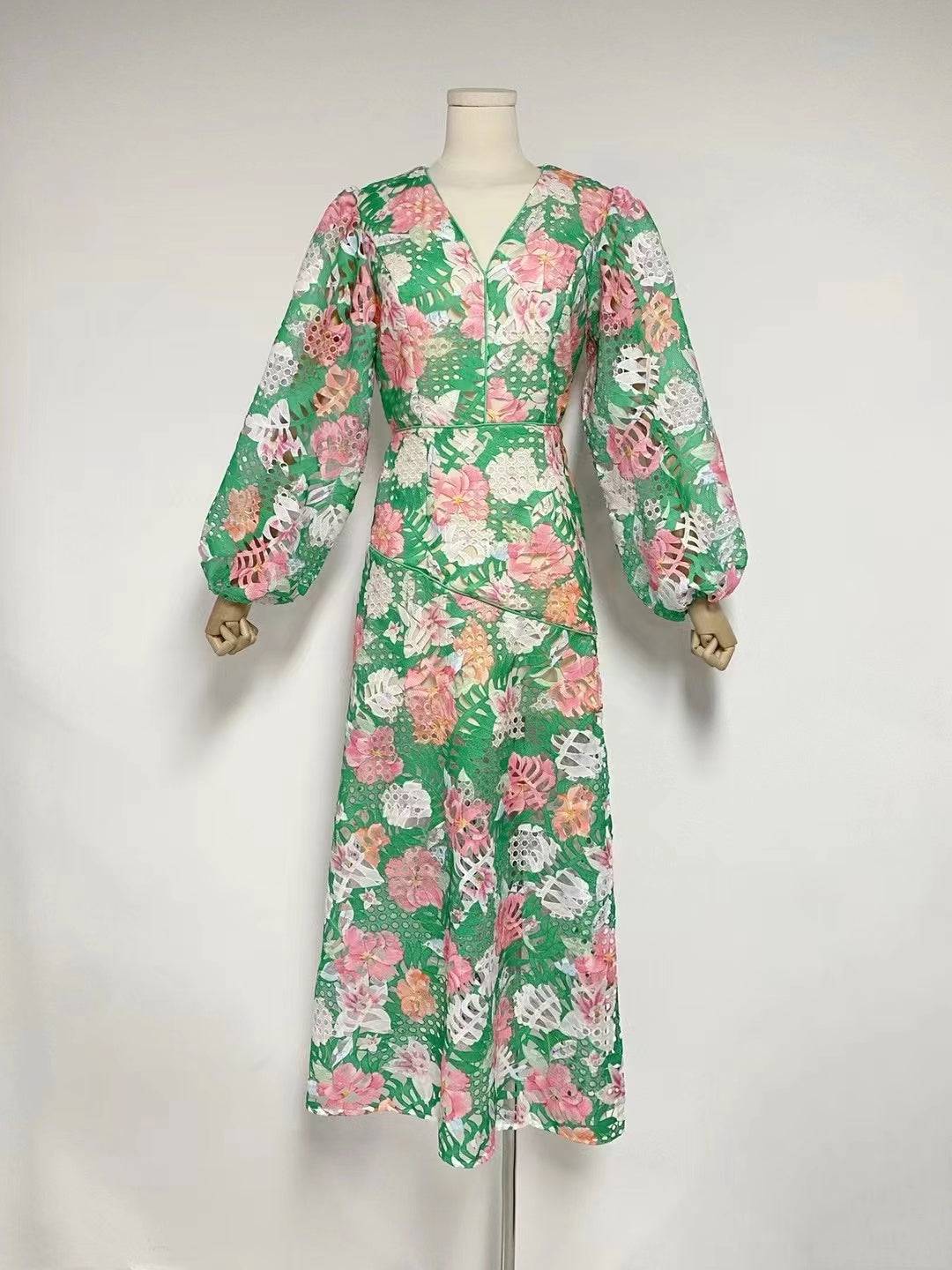 Charlie Floral Cutout Maxi Dress - Hot fashionista