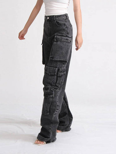 Alaya Pocket Detail Cargo Pants - Hot fashionista
