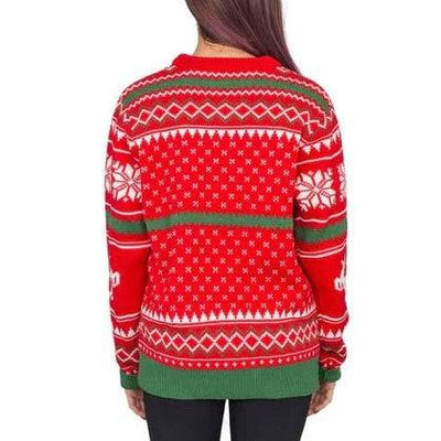 Michelle Merry Christmas Ya Filthy Animal Pattern Sweater - Hot fashionista