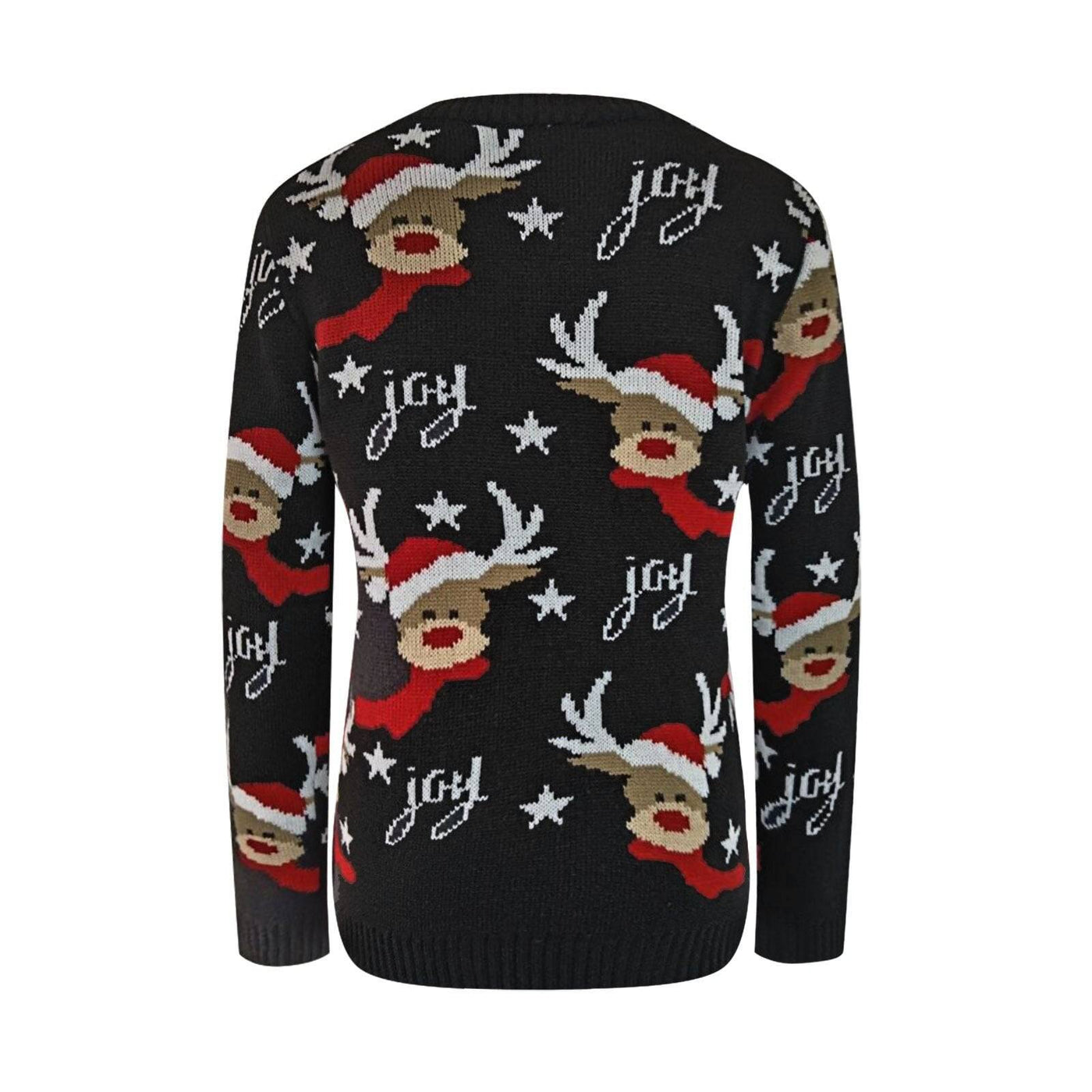 Reign Joy and Reindeer Design Knitted Sweater - Hot fashionista