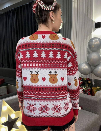 Rylie Rudolph The Red-Nosed Reindeer Sweater - Hot fashionista