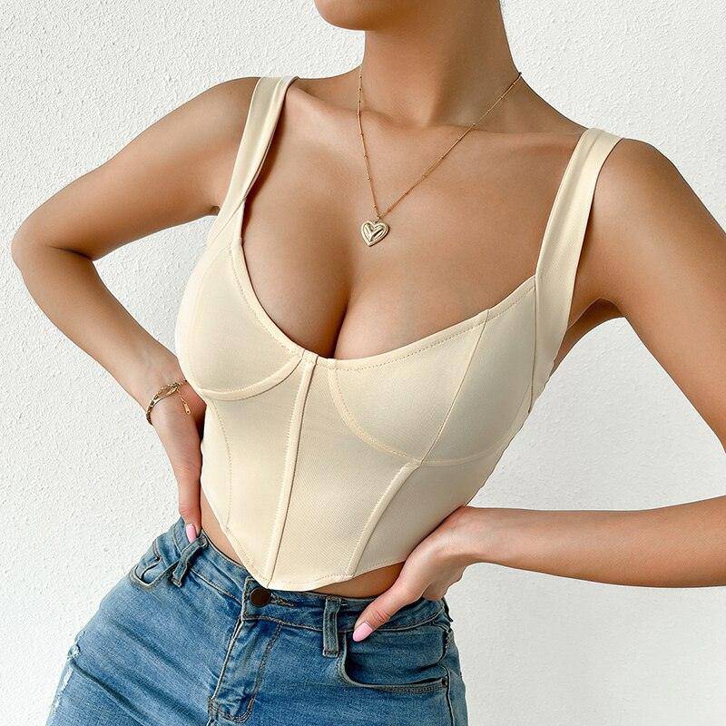 Dorothy Strap Cropped Tube Top - Hot fashionista