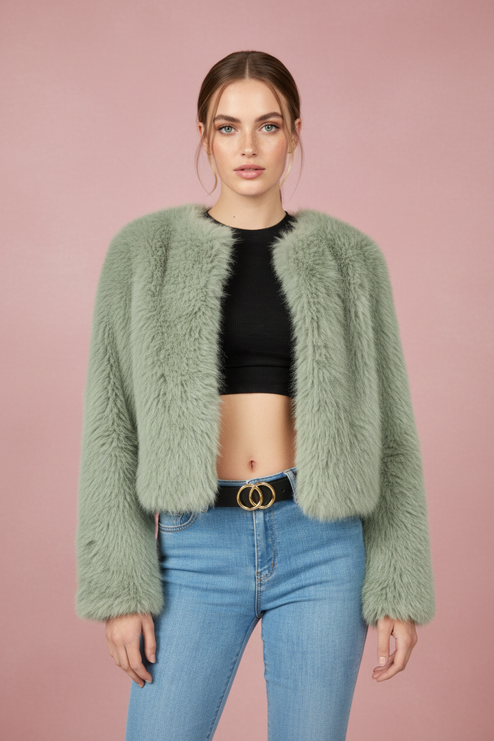 Georgia Stylish Fur Jacket - Hot fashionista