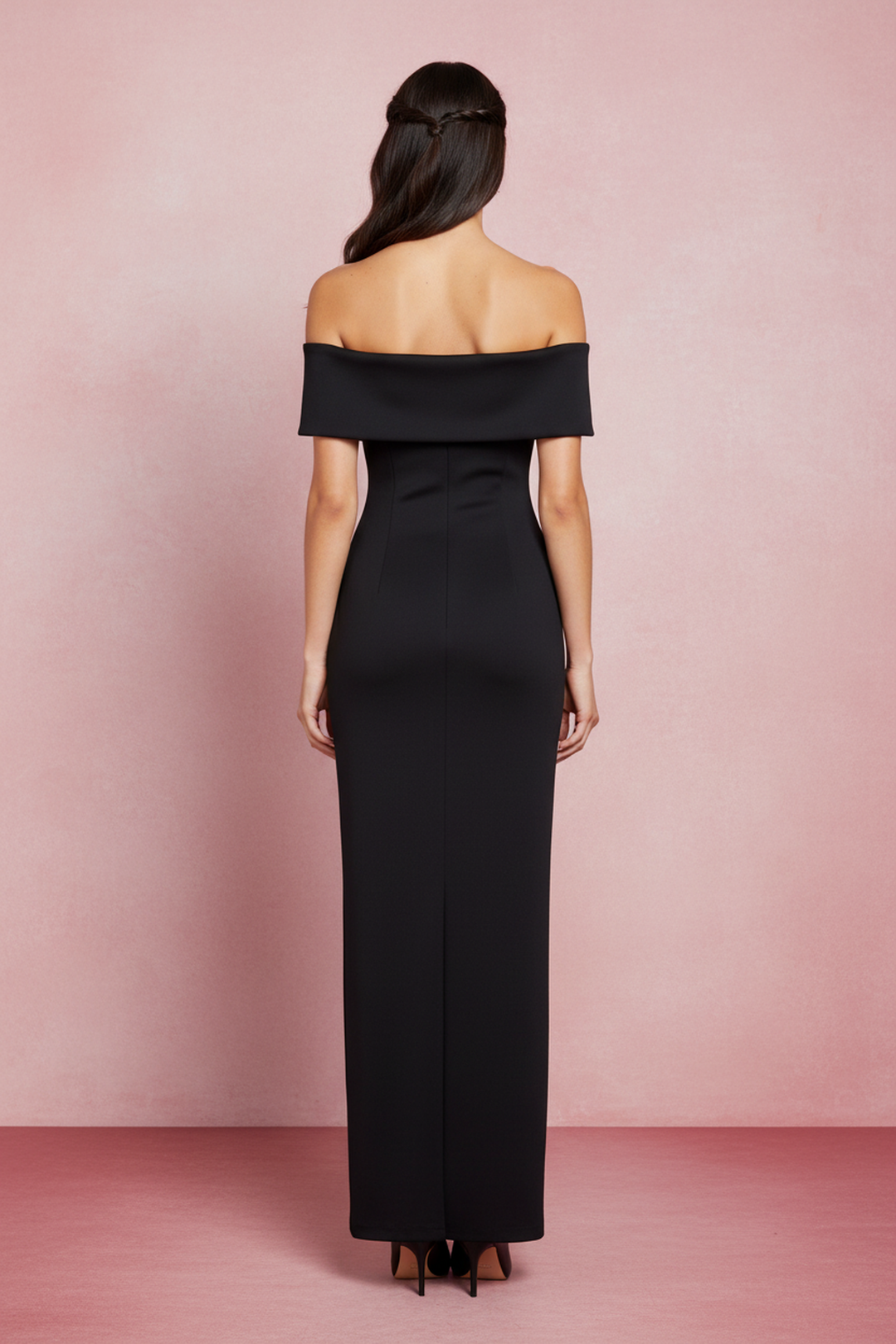 June Viscose Off-Shoulder Flowing Maxi Dress - Hot fashionista