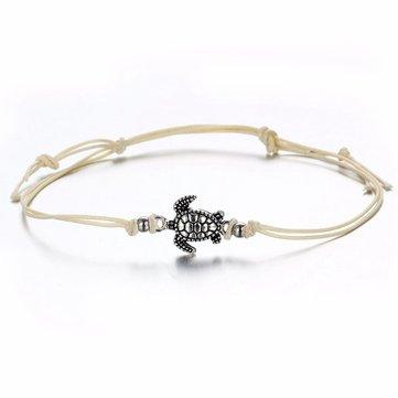 Camille Bohemian Turtle Anklet