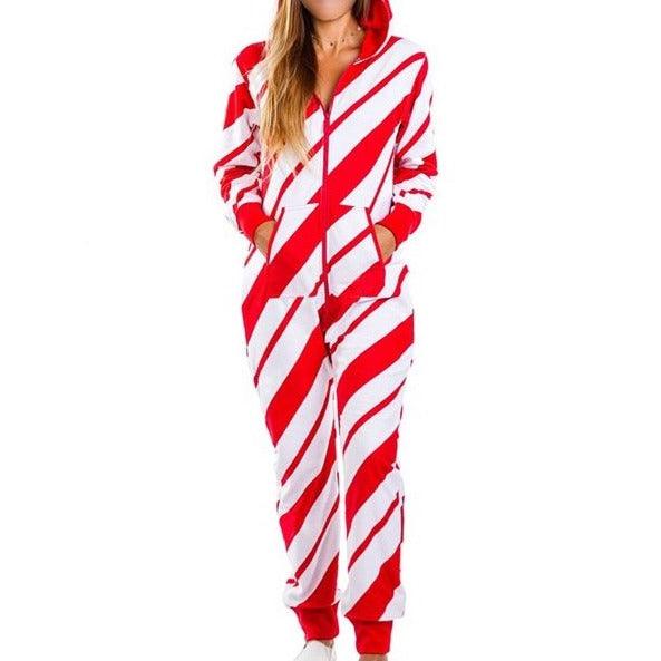 Johanna Long Sleeve Zip Up Pullover Pajamas - Hot fashionista
