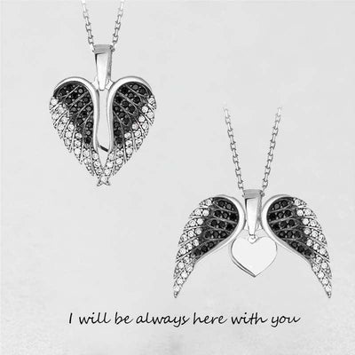 Jessica Crystal Wing Pendant Necklace - Hot fashionista