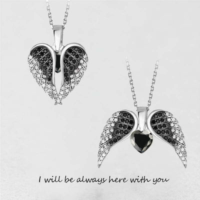 Jessica Crystal Wing Pendant Necklace - Hot fashionista