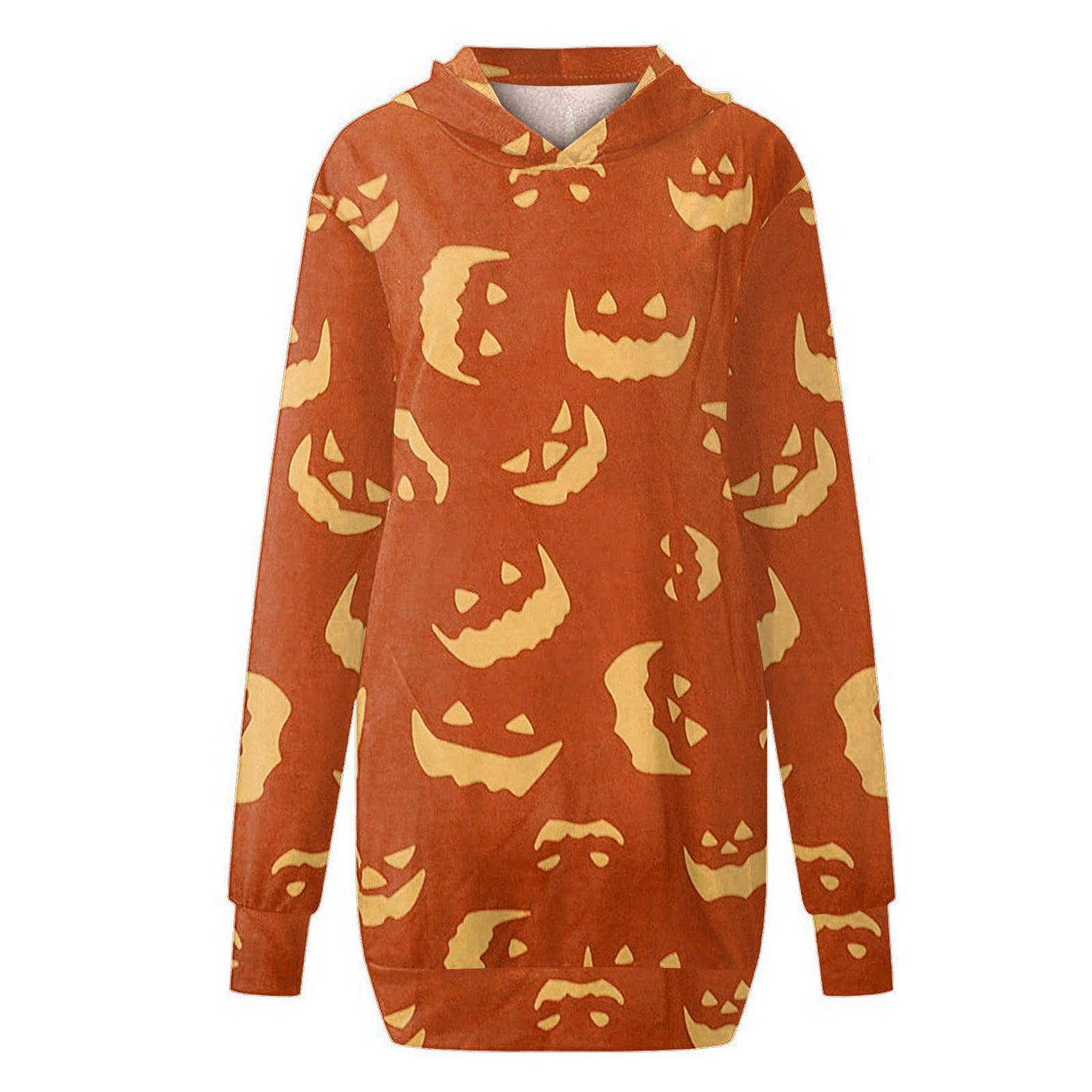 Valerie Allover Print Oversized Pullover Top - Hot fashionista