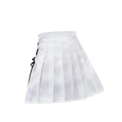 Kamora Pleated Mini Skirt - Hot fashionista