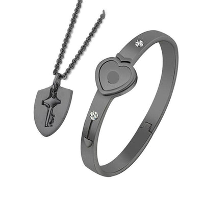 Rochelle Concentric Lock Bracelet