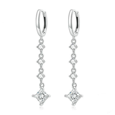 Jane Dangling Diamond Earrings - Hot fashionista