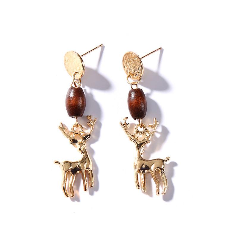 Emilee Reindeer Earrings - Hot fashionista