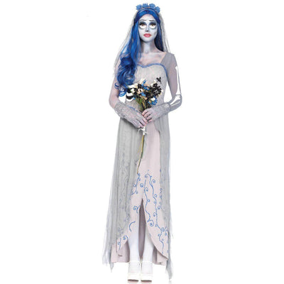 Adriana Solid Mesh Halloween Maxi Dress - Hot fashionista