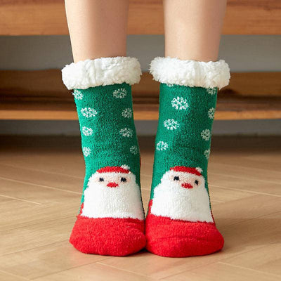 Yasmin Winter Christmas Cotton Socks - Hot fashionista