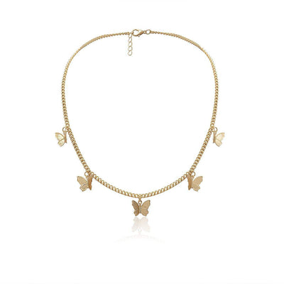 Kelsie Butterfly Charm Necklace - Hot fashionista