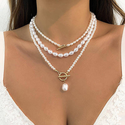 Kassie Pearl Necklace - Hot fashionista