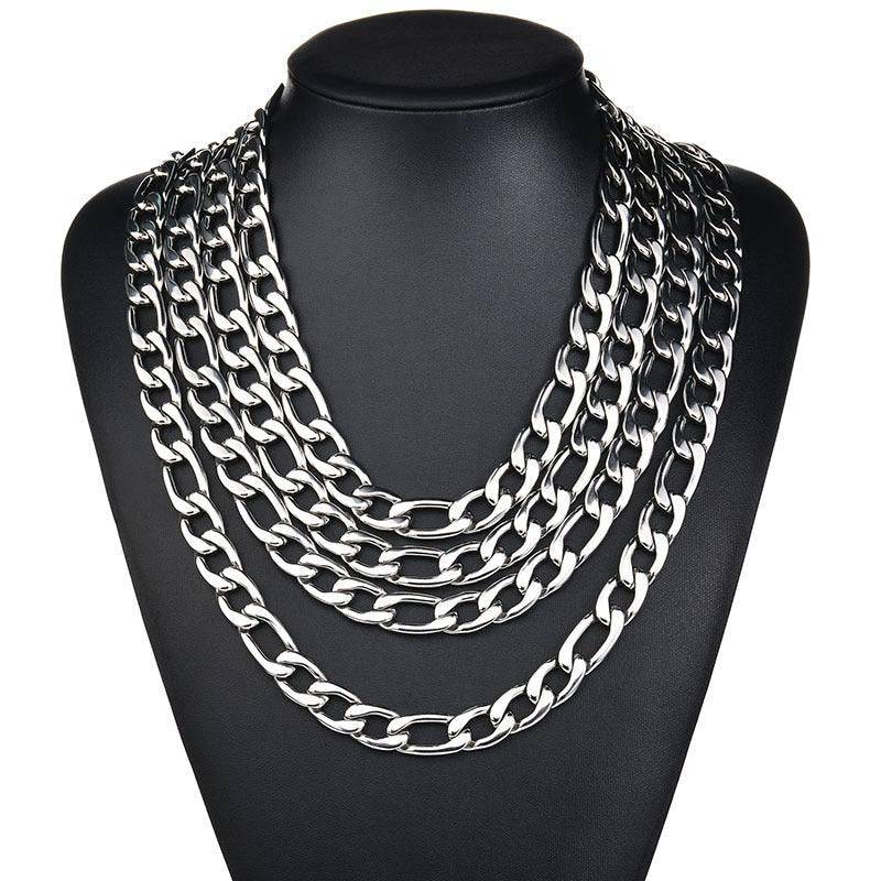 Josephine Steel Chain Necklace - Hot fashionista