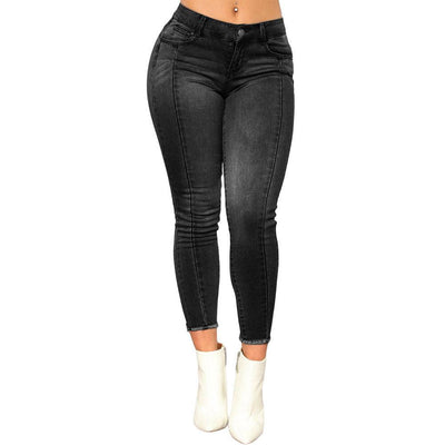 Lila Denim Jeans - Hot fashionista