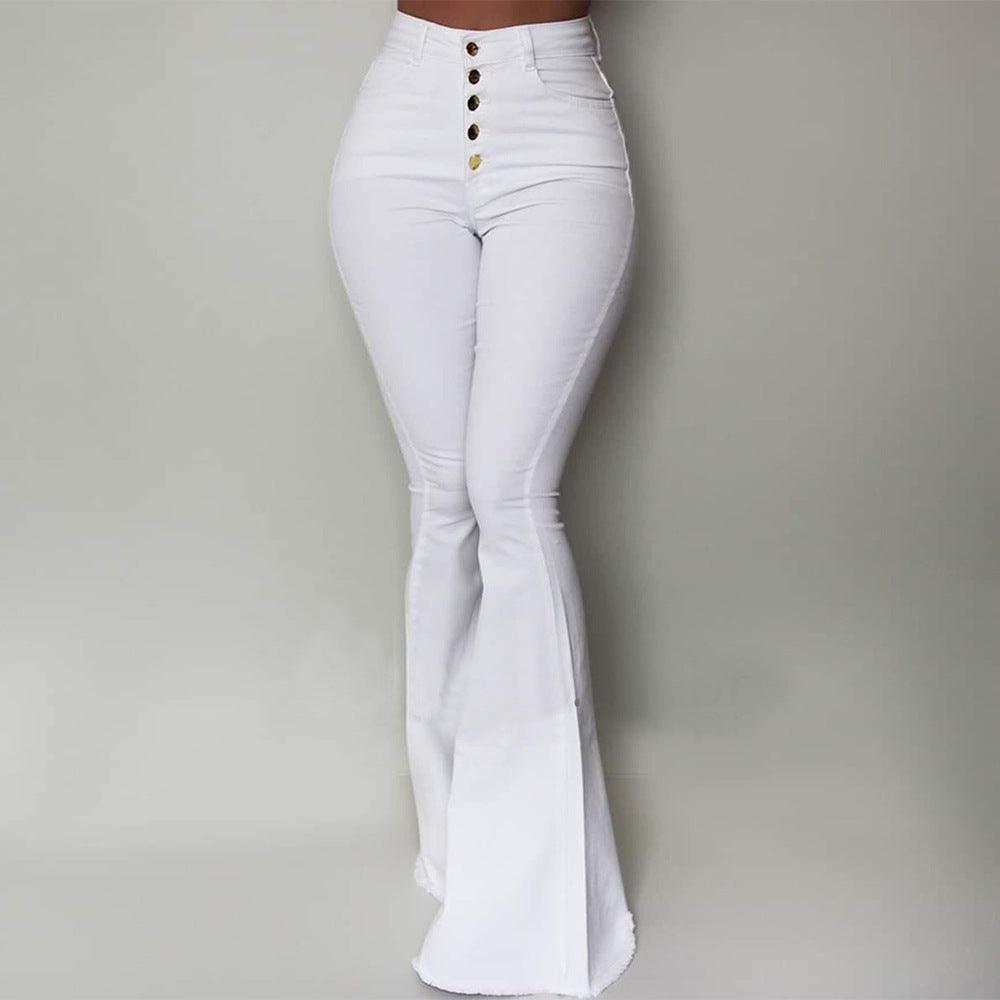 Meredith Solid Flare Pants