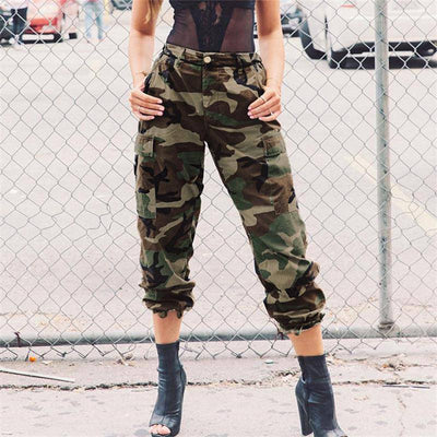 Mariah Camo Jogger Pants - Hot fashionista