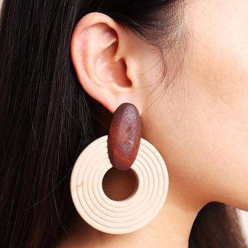 Cathy Handmade Ethnic Round Earrings