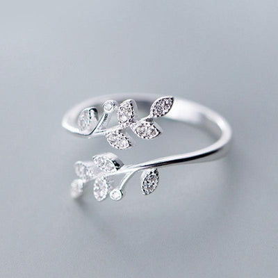 Caprice Silver-plated Ring - Hot fashionista