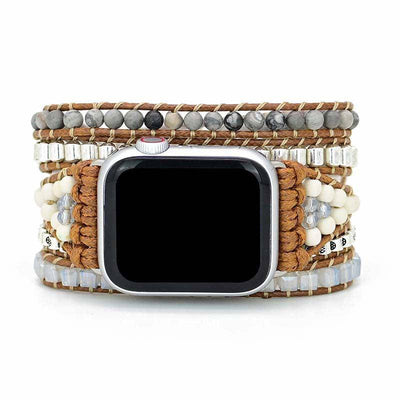Mabella Bohemian Woven Bracelet & Watch Set - Hot fashionista
