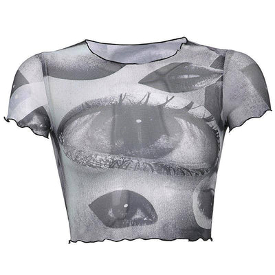 Reese Printed Crop Top - Hot fashionista