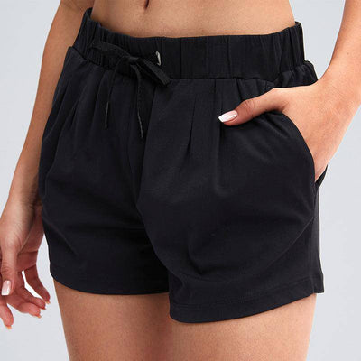 Mila Solid Mini Shorts - Hot fashionista